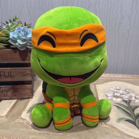 Youtooz Michelangelo Mutant Ninja Turtles Plush Stuffed Animal - Picture 9 of 9